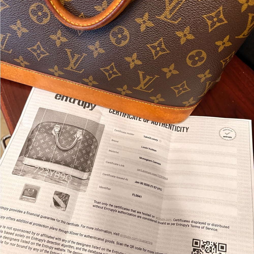 Louis Vuitton Monogram Duffel Bag in Brown and Tan